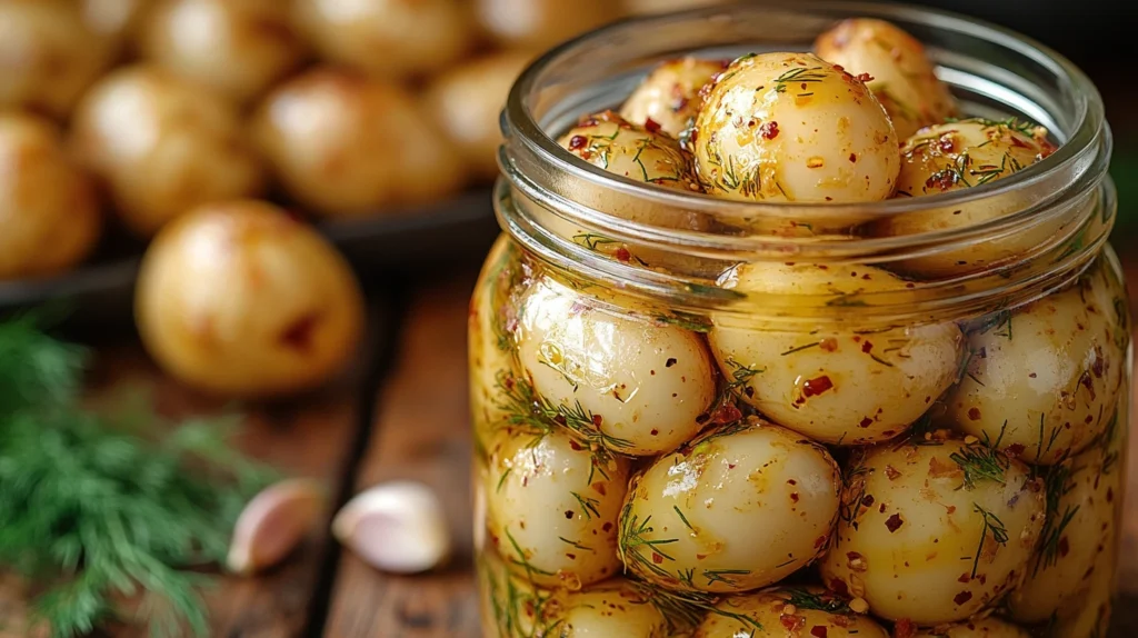 pickled quail eggs