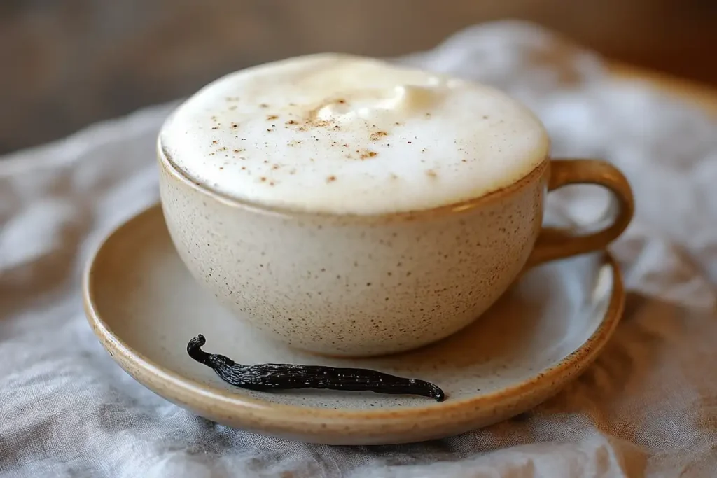 London Fog tea latte with vanilla
